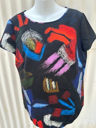 Armani Collezioni Abstract Print Blouse 10