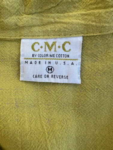 CMC Color Me Cotton Fringe Cotton Shirt USA