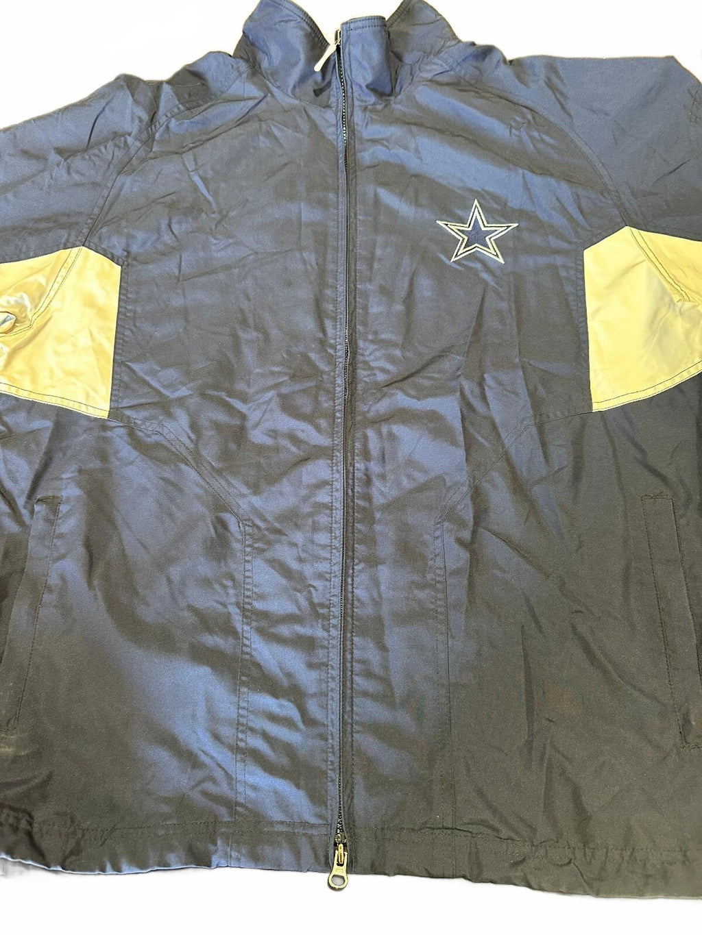 Reebok Dallas Cowboys NFL Sideline Jacket L Navy
