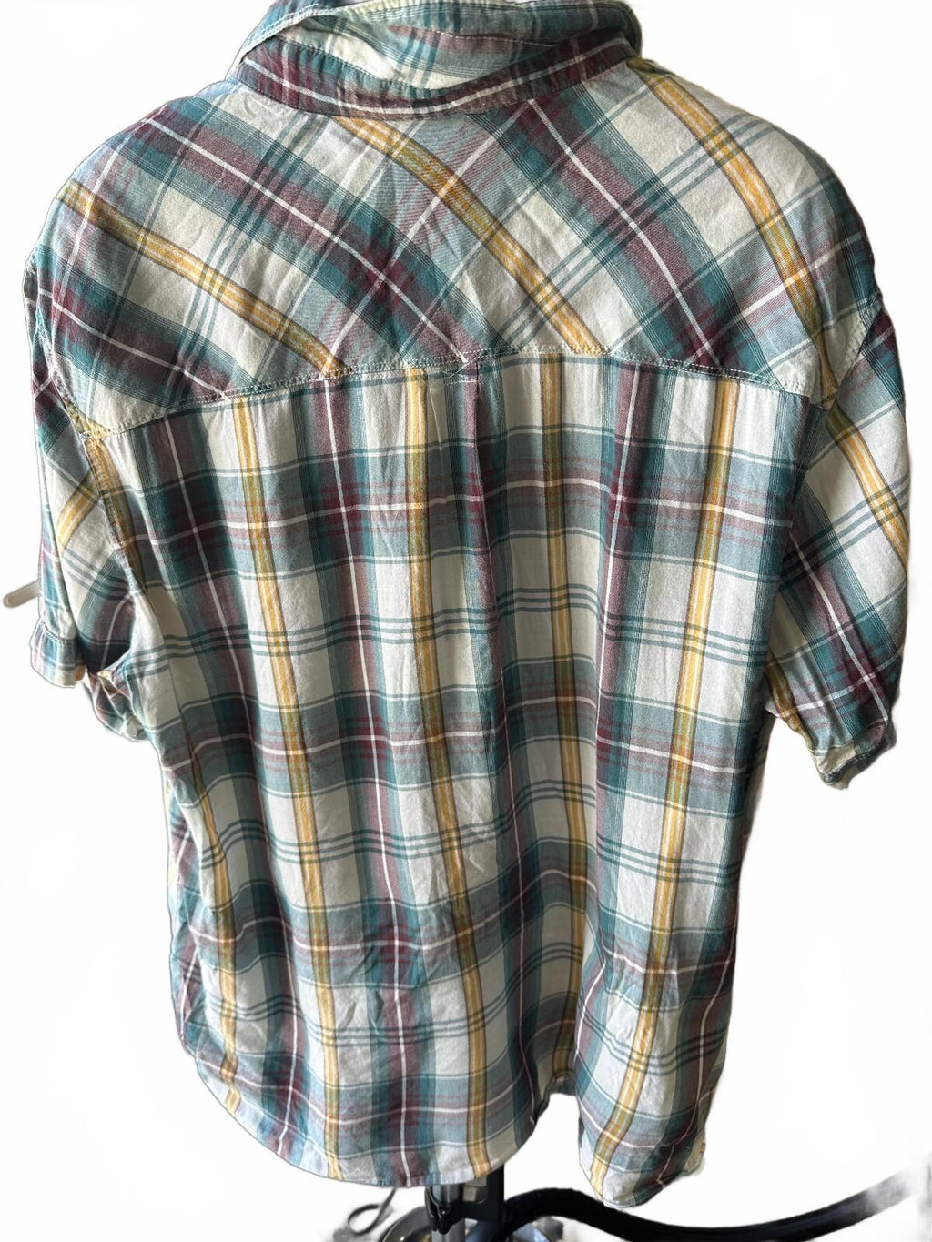 The North Face Plaid Button-Up Shirt XL