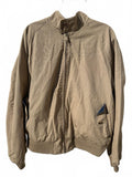 Vintage Reversible Harrington style Jacket Navy Tan XL