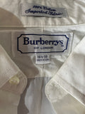 Burberrys London Cream French Cuff Dress Shirt