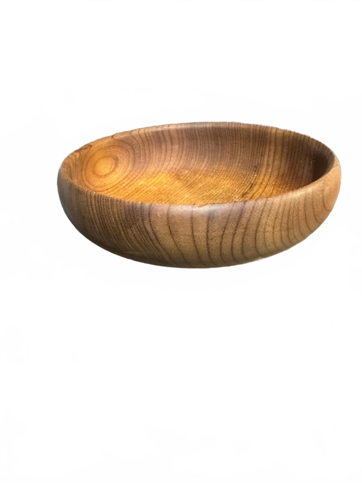 Vintage House of Myrtlewood Oregon Wood Bowl 6" set of 2