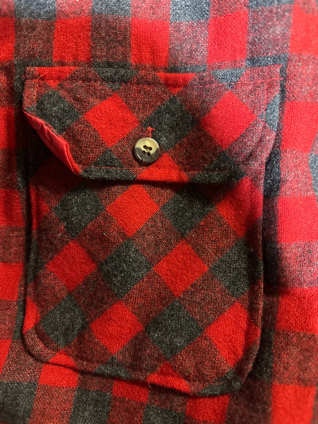 Briggs Quilted Buffalo Plaid Shirt Jacket XL