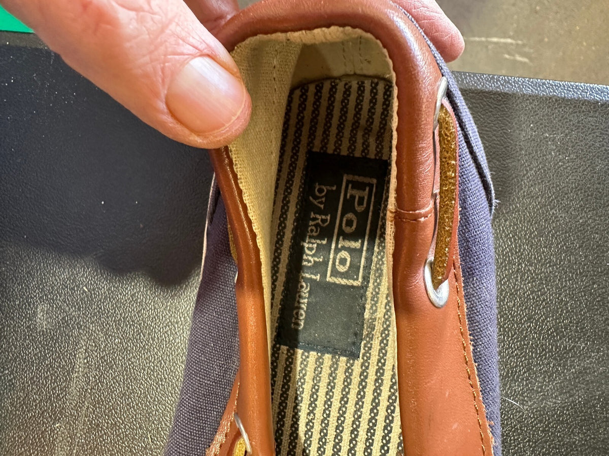 Polo Ralph Lauren Faxon Low Boat Shoes 9.5D