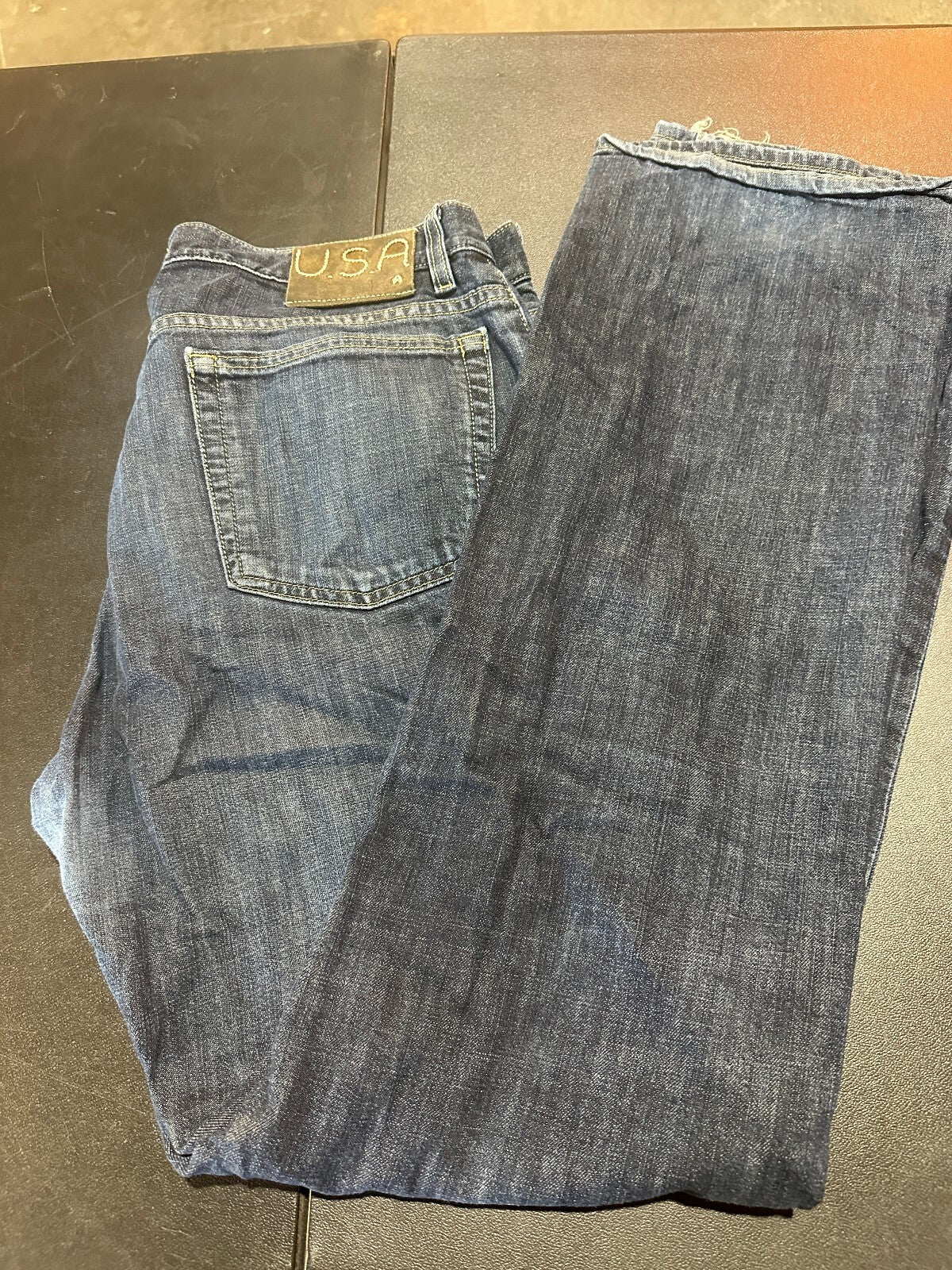 John Varvatos USA Men's Jeans 36x32 Blue Denim