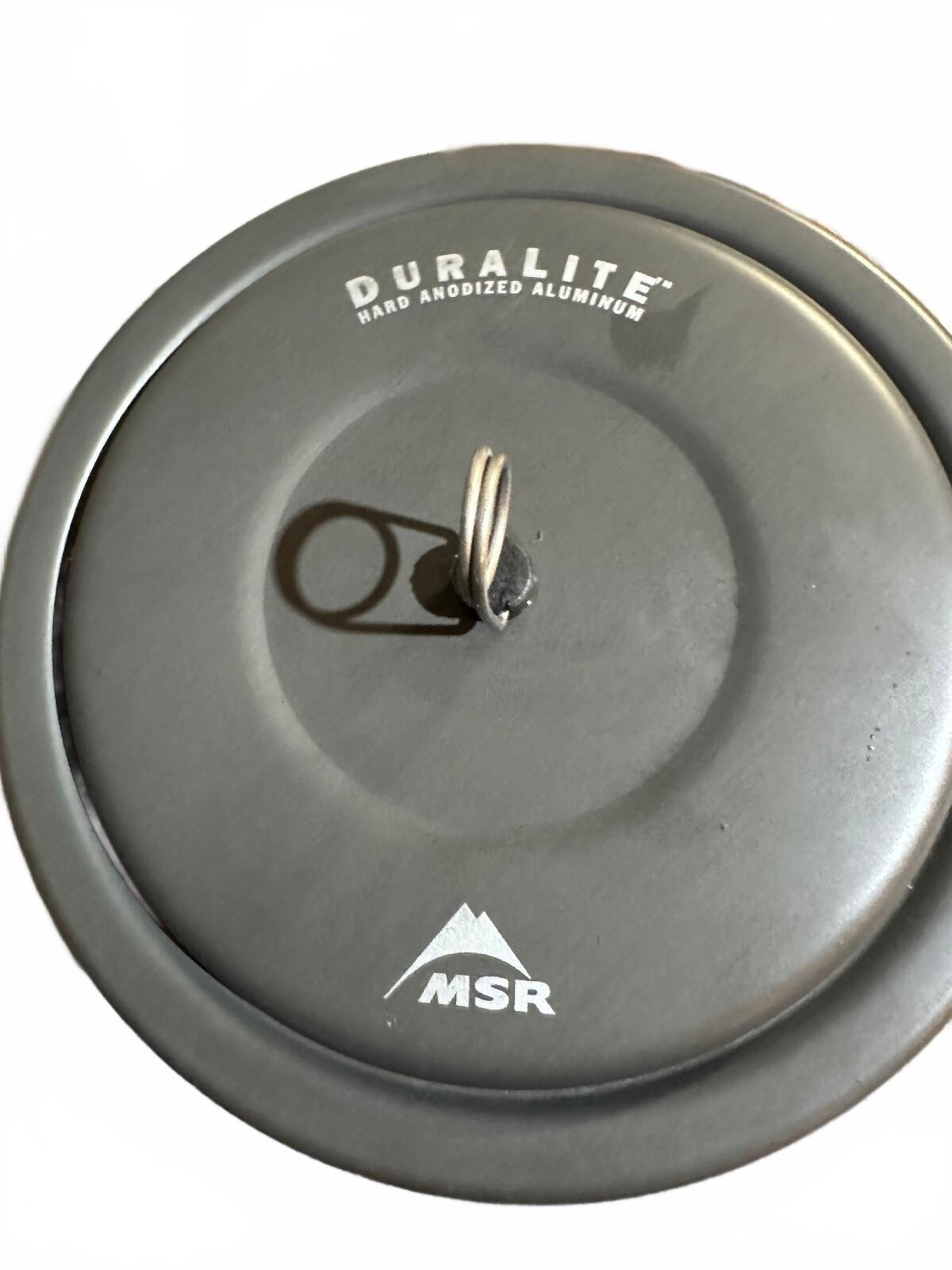 MSR DuraLite 1.5L Hard Anodized Aluminum Pot & Lid