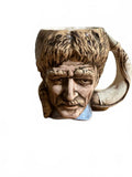 Vintage Davy Crockett Character Mug Powder Horn Handle