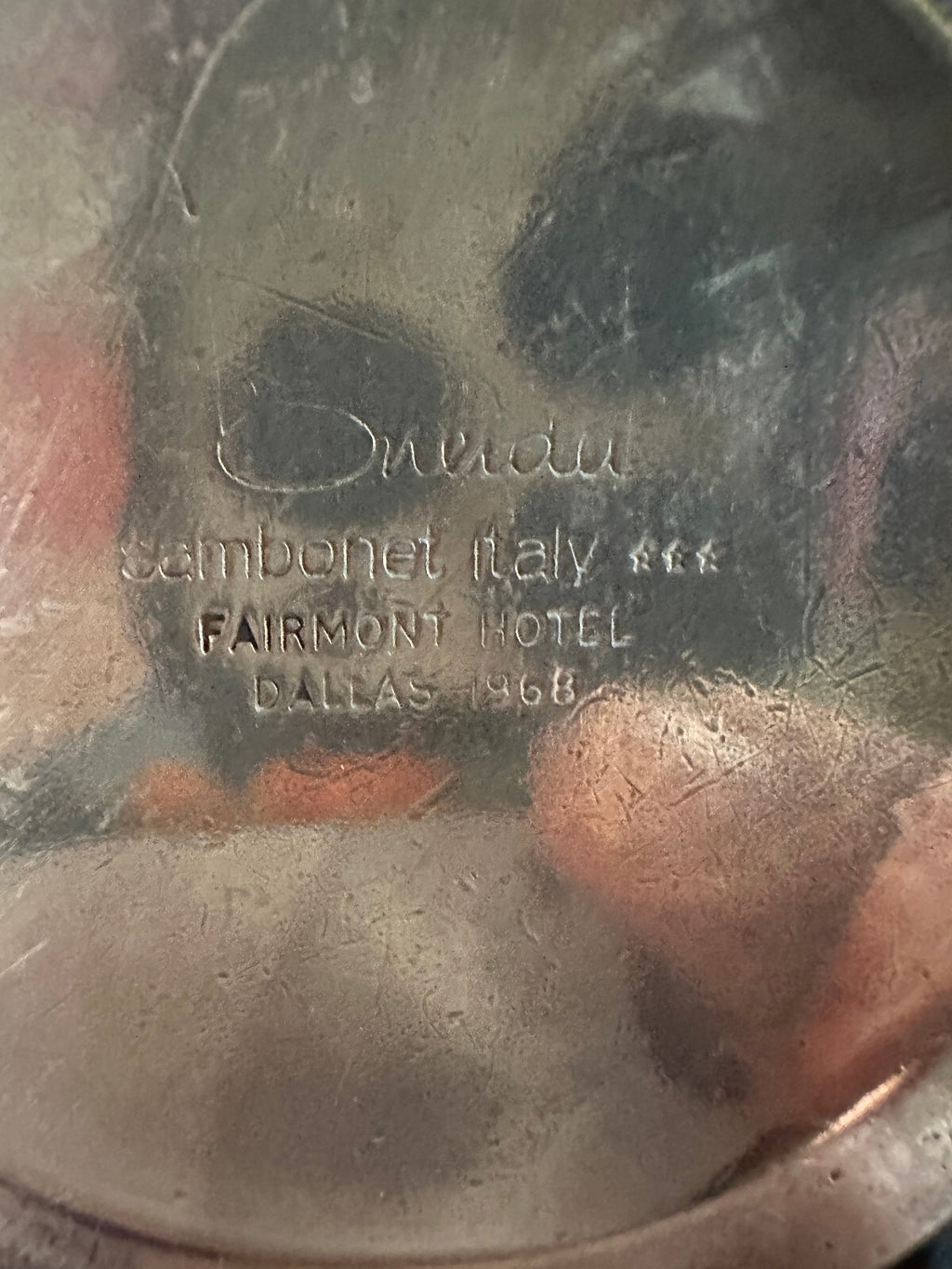 1968 Fairmont Dallas Oneida Sambonet Hotel Pitcher