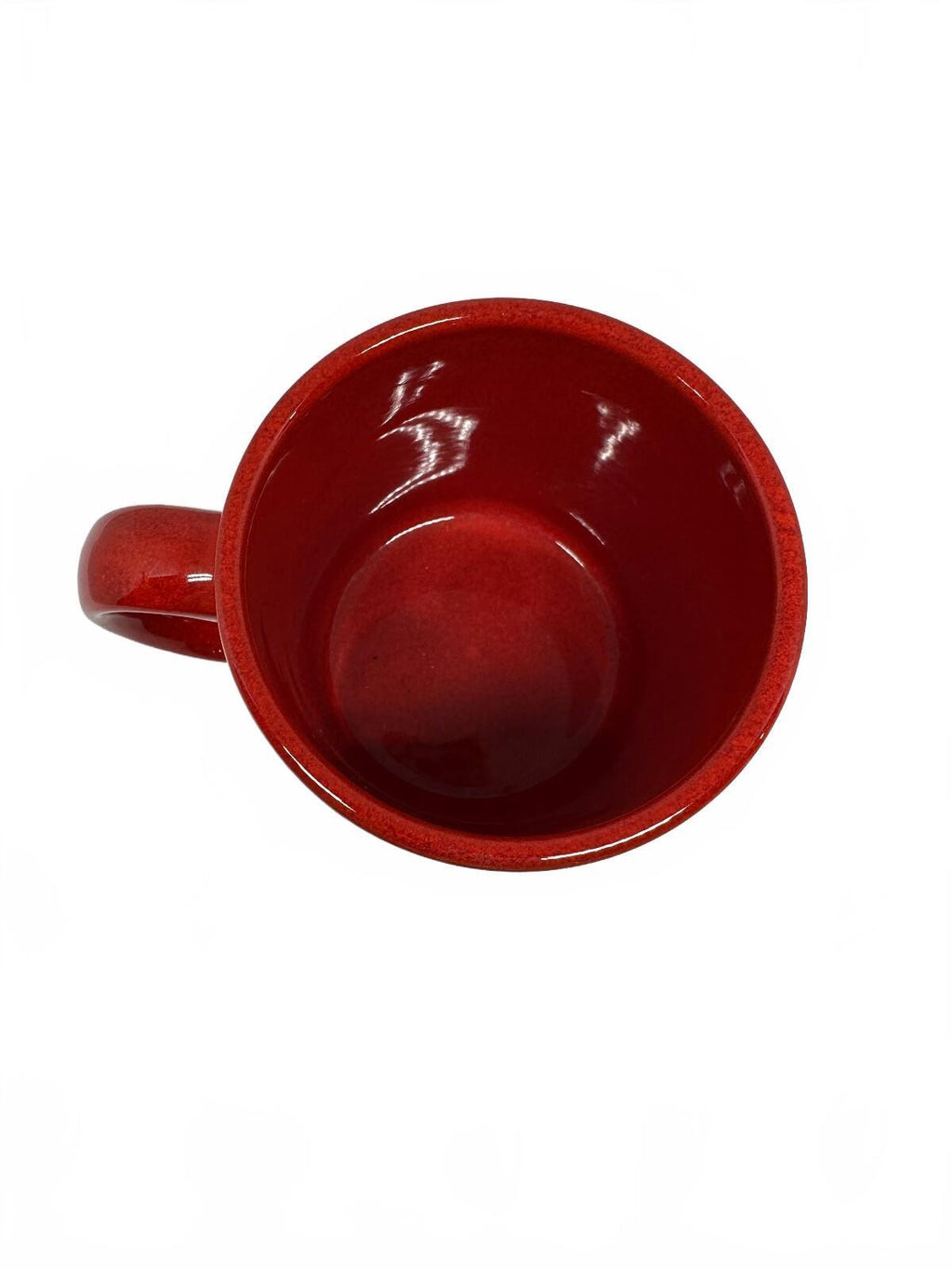 Vintage 1978 Home-Spun Christmas Tree Mug Red