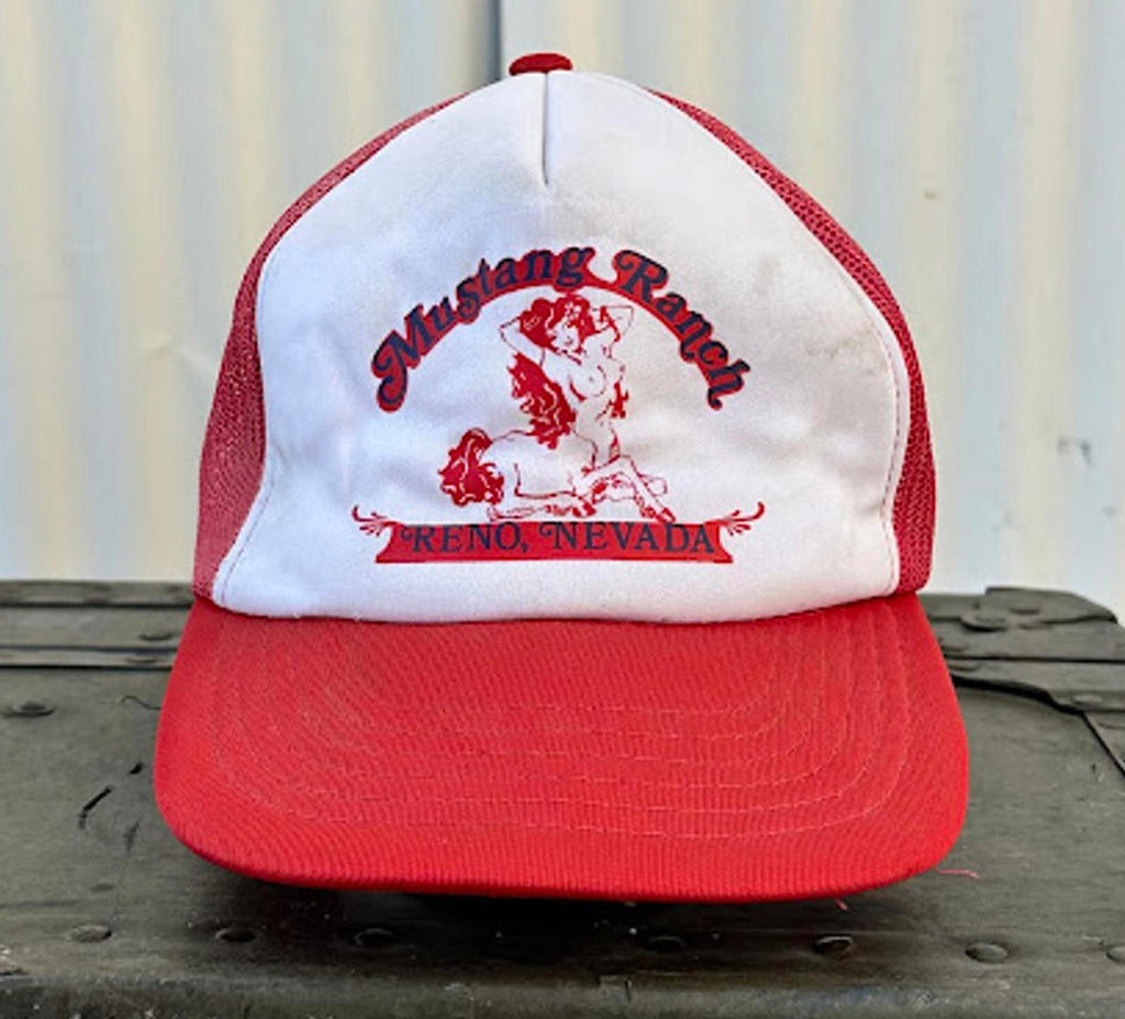 Vintage Mustang Ranch Reno NV Trucker Hat