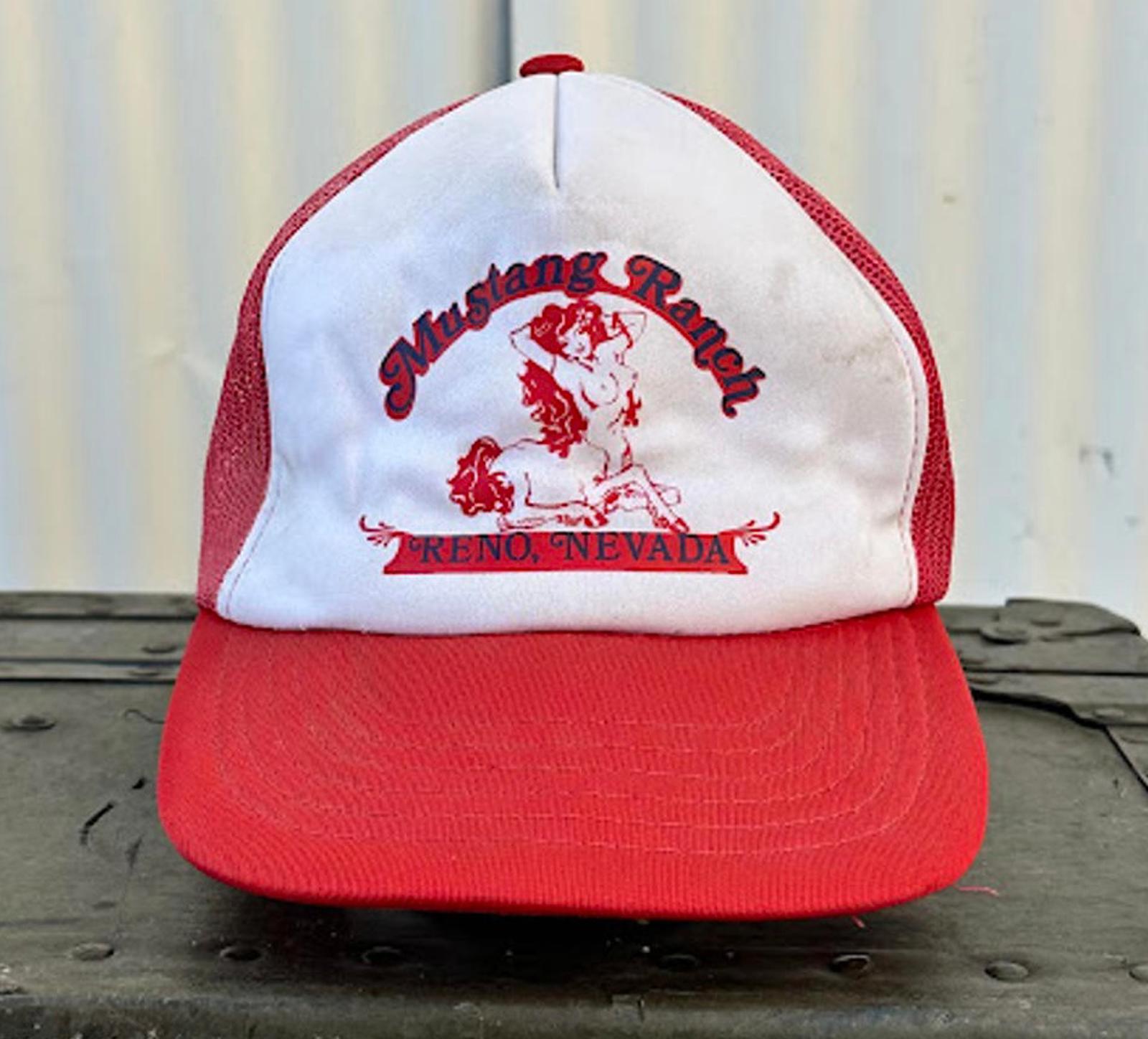 Vintage Mustang Ranch Reno NV Trucker Hat