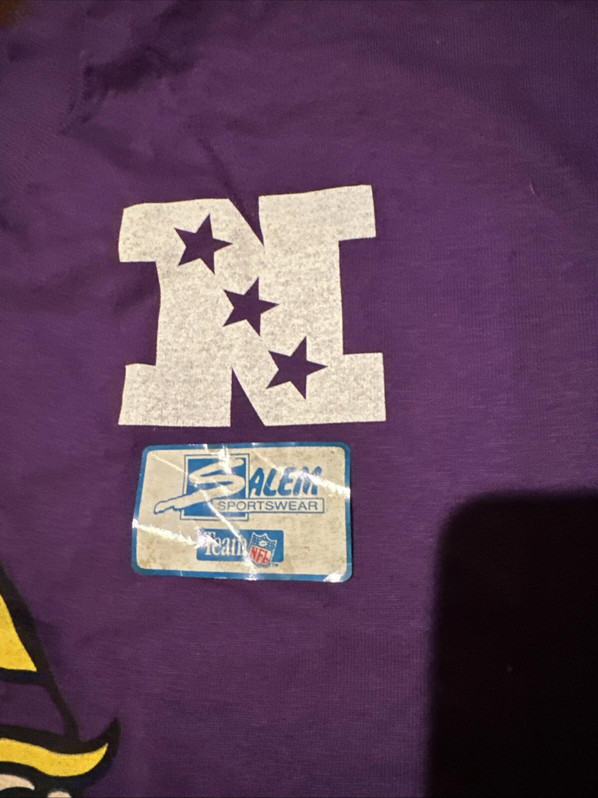 Vintage Salem Minnesota Vikings T-Shirt XL USA