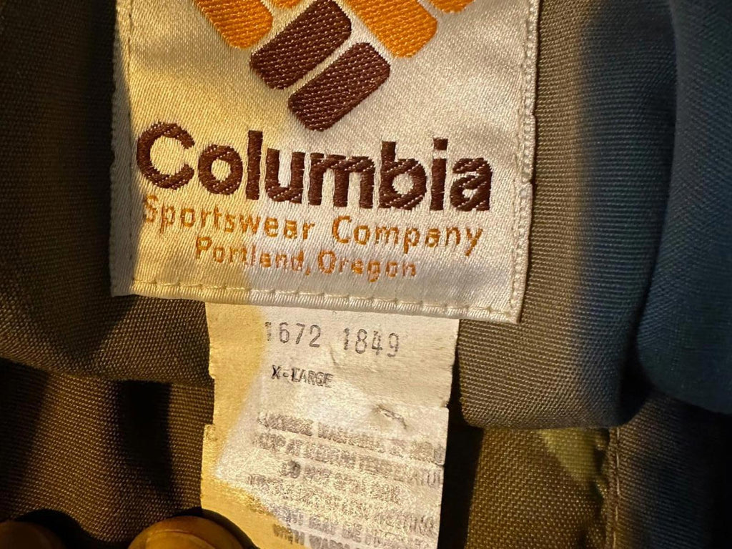 Vintage Columbia Hunter Camo Field Jacket XL USA 80s 90s