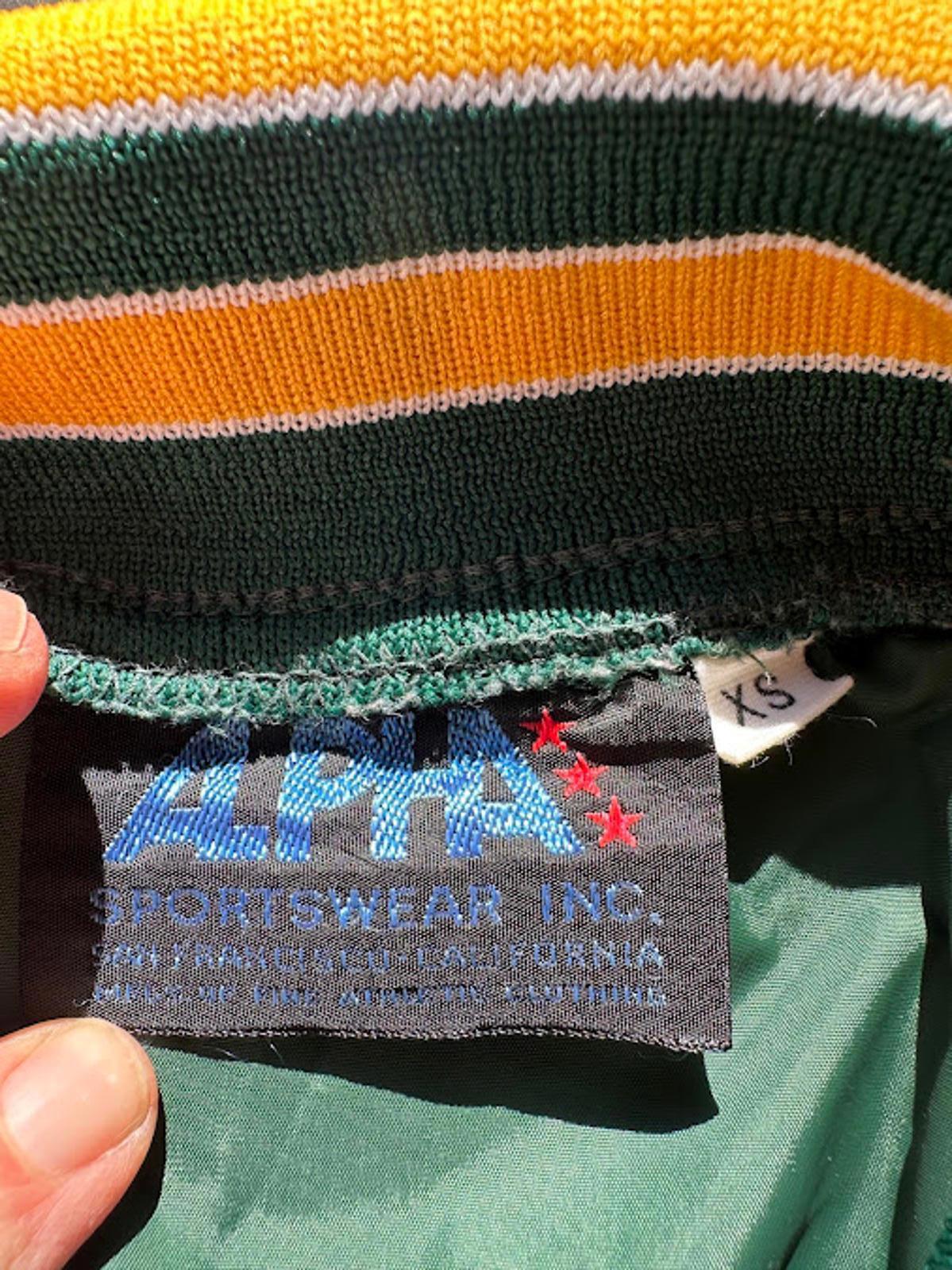 Vintage Oakland A’s Pullover Jacket XS