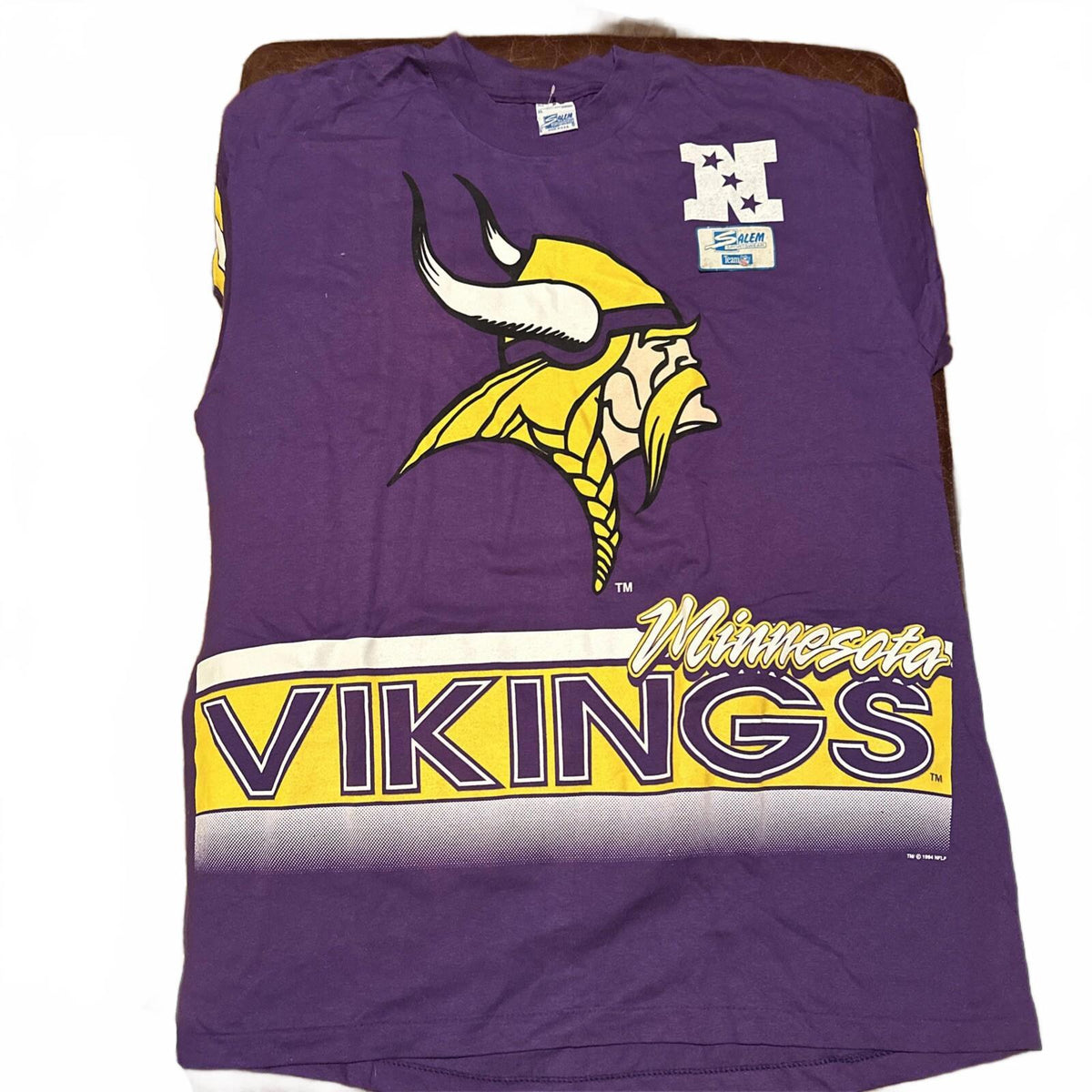 Vintage Salem Minnesota Vikings T-Shirt XL USA