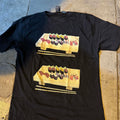 Upper Playground Sushi Graphic Tee - Size L - Black Streetwear T-Shirt