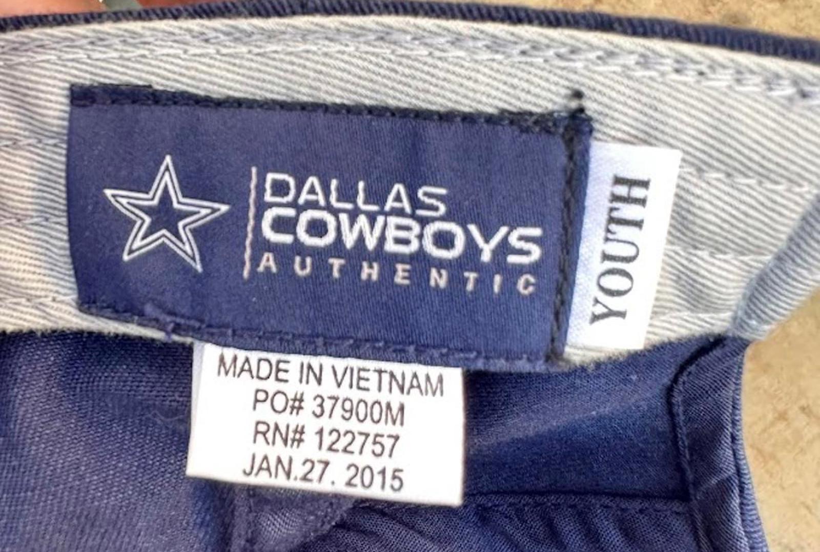 Dallas Cowboys Youth Strapback Hat Navy
