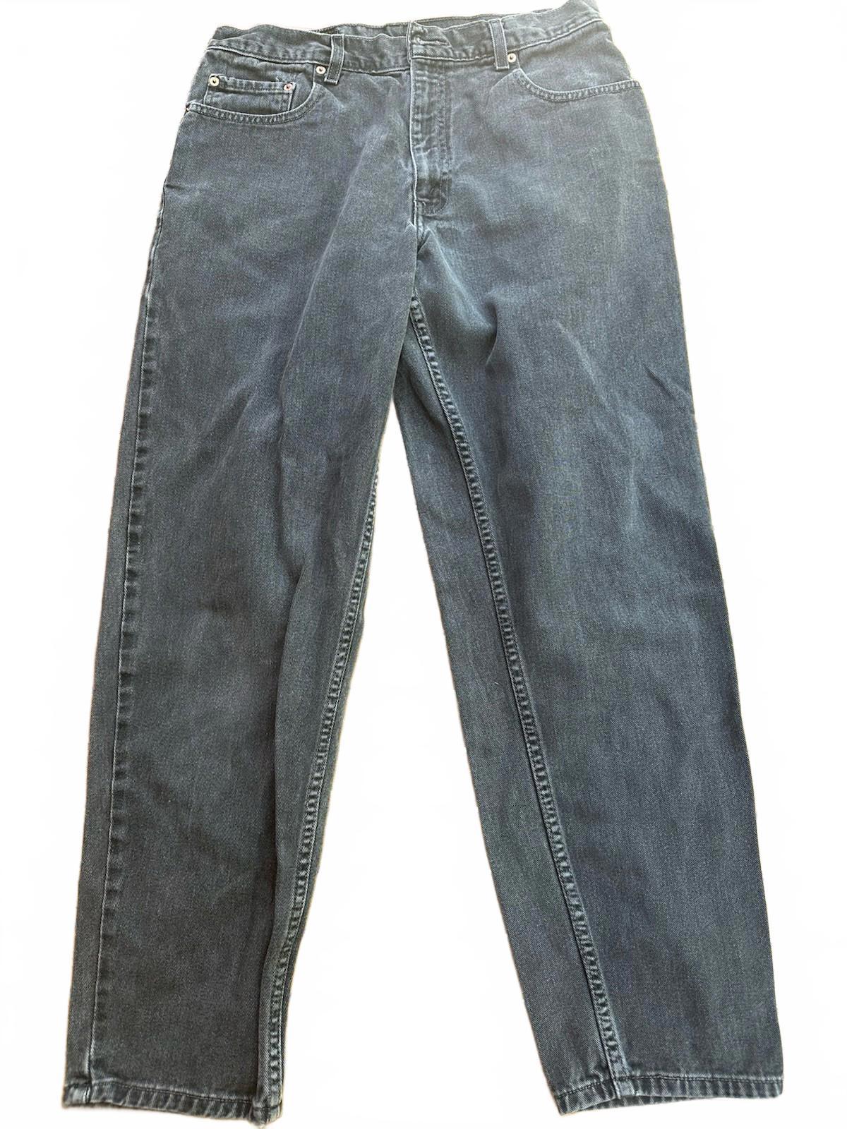 Levi's 560 Jeans Men's Size 34x32 Black Loose Fit Tapered