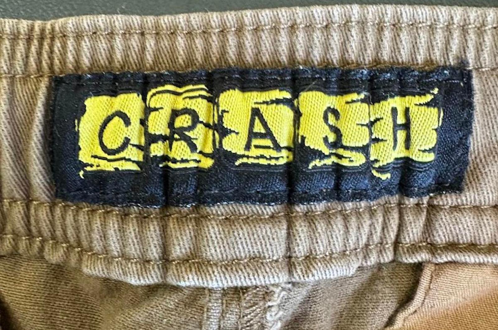 Crash Cargo Shorts XL Distressed Cutoff
