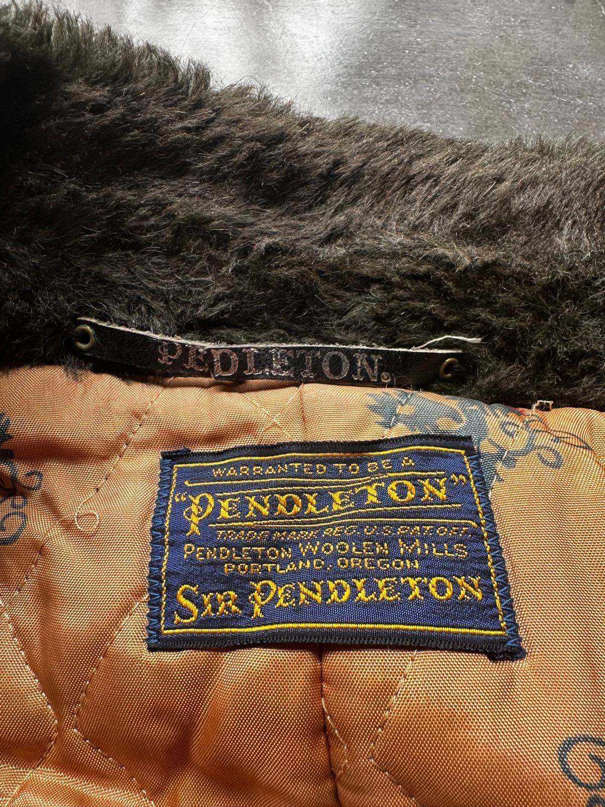 Vintage 60s Pendleton “Sir Pendleton” Wool Overcoat USA