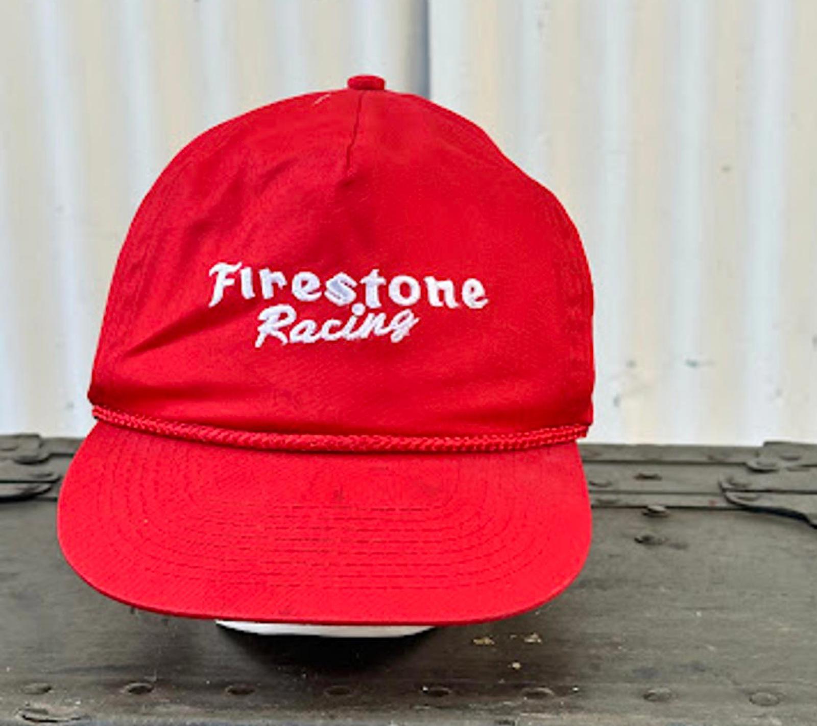Firestone Racing Red Strapback Hat