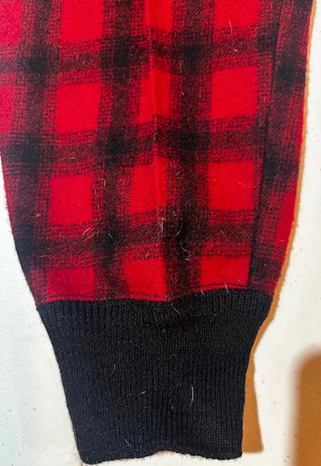 Vintage Woolrich Red Plaid Wool Hunting Pants USA