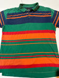 Dockers Vintage Striped Polo Shirt Men’s L Cotton