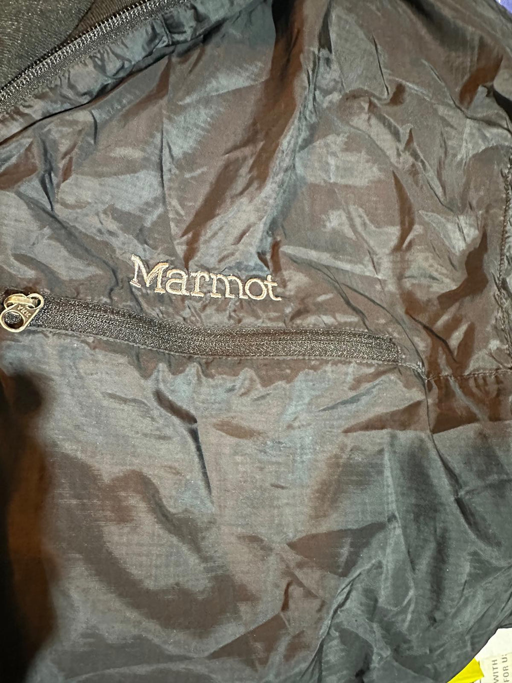 Marmot Black Lightweight Wind Shell Jacket L