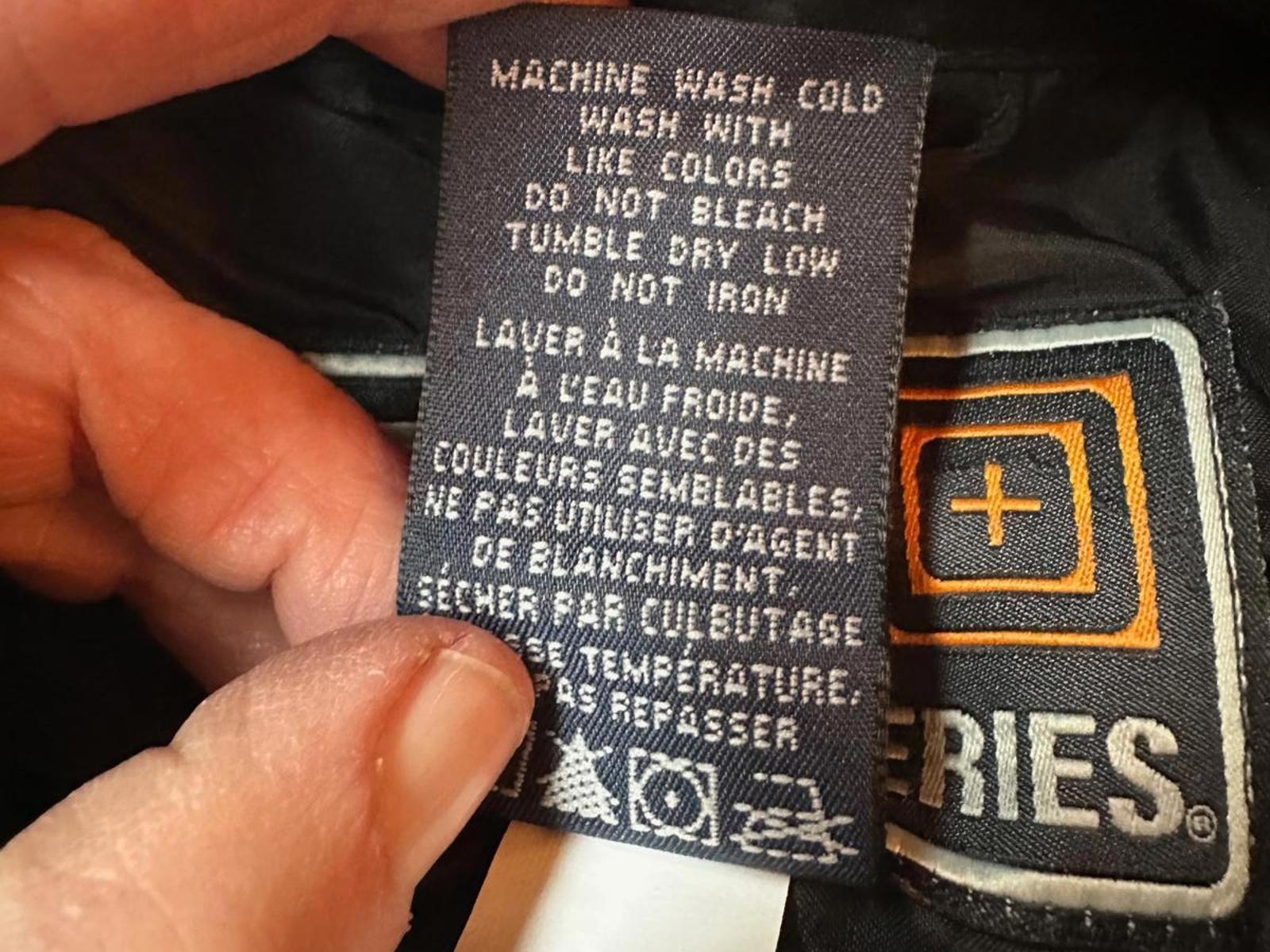 5.11 Tactical Series Black Zip Jacket Men’s Medium