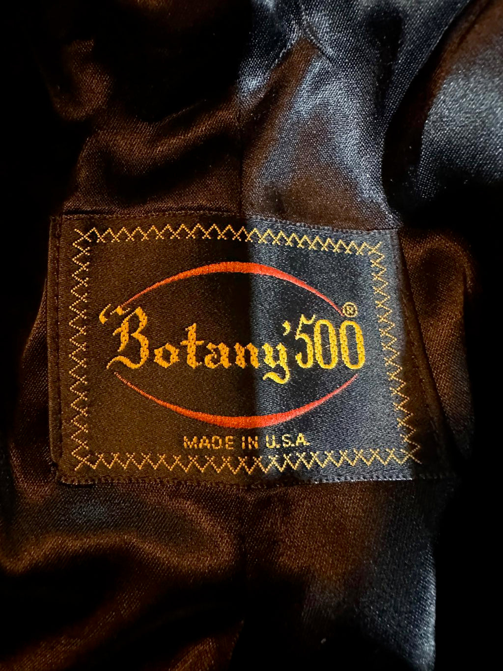 Botany 500 USA Wool Herringbone Overcoat 36R