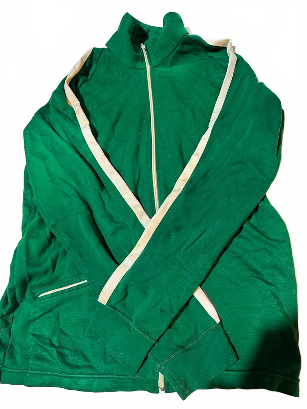 Vintage Jelenk Japan Track Jacket • Green Zip • M/L