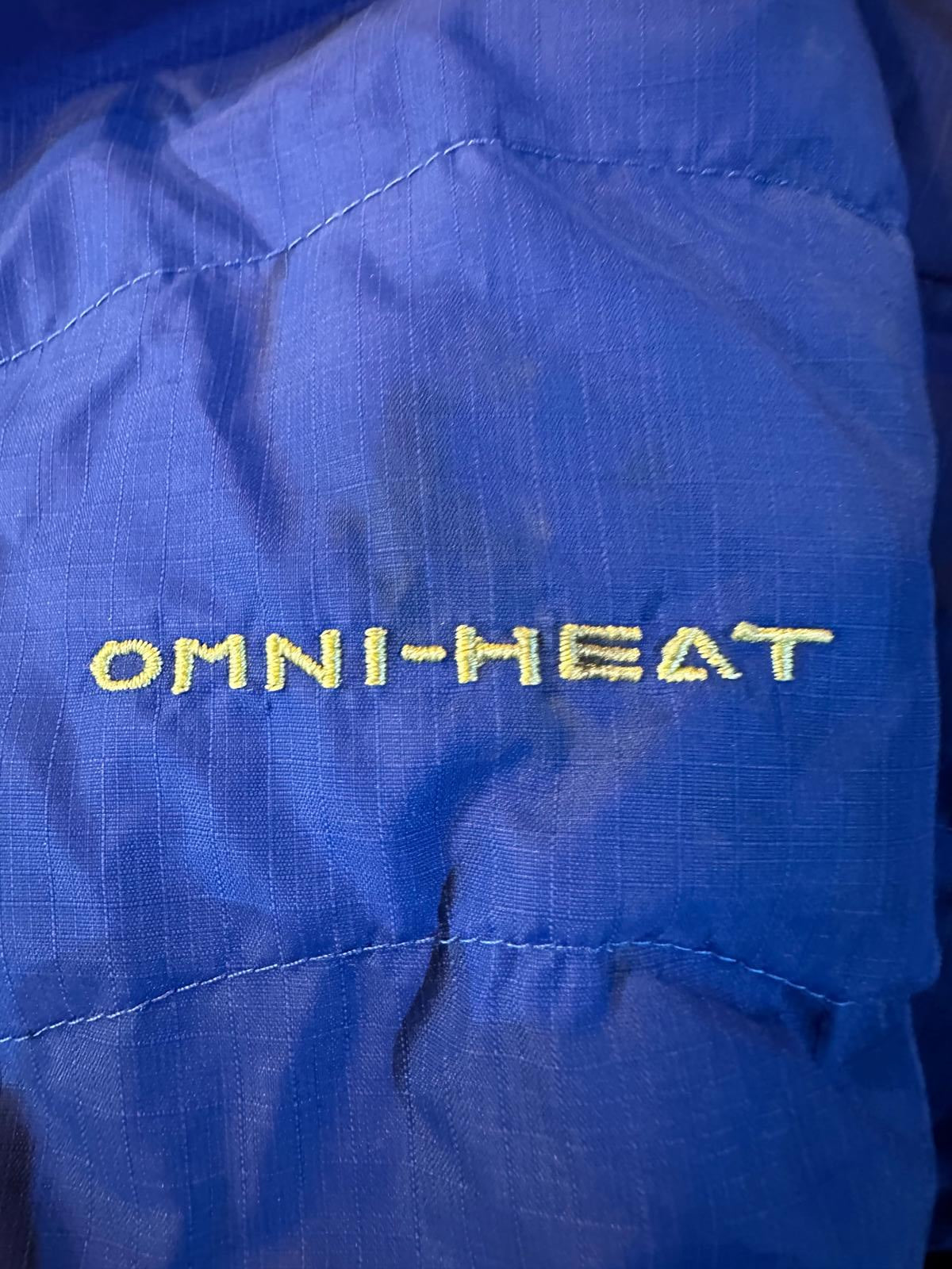 Columbia Omni-Heat Interchange Puffer Jacket Blue L