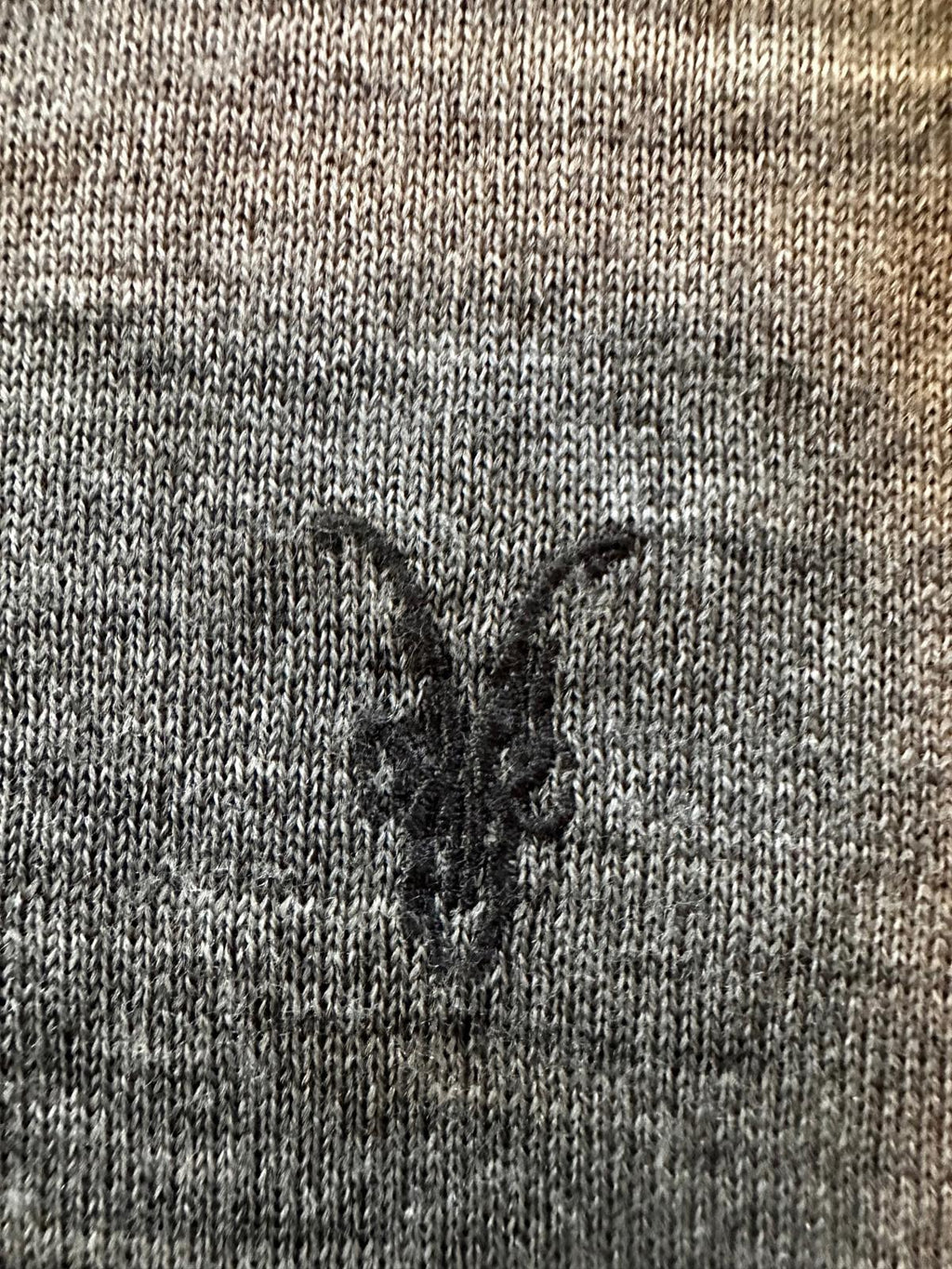 AllSaints Spitalfields Men’s Grey V-Neck Sweater M