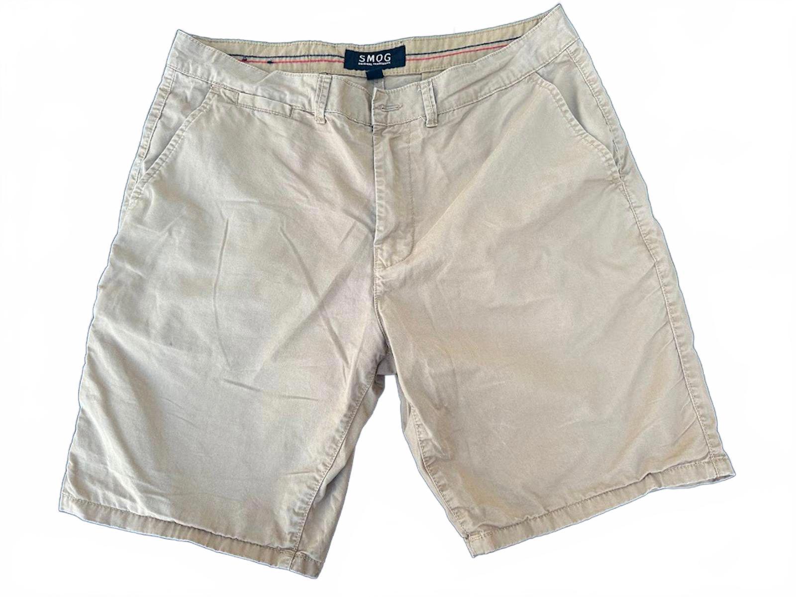 SMOG Khaki Shorts Size L 36 Waist