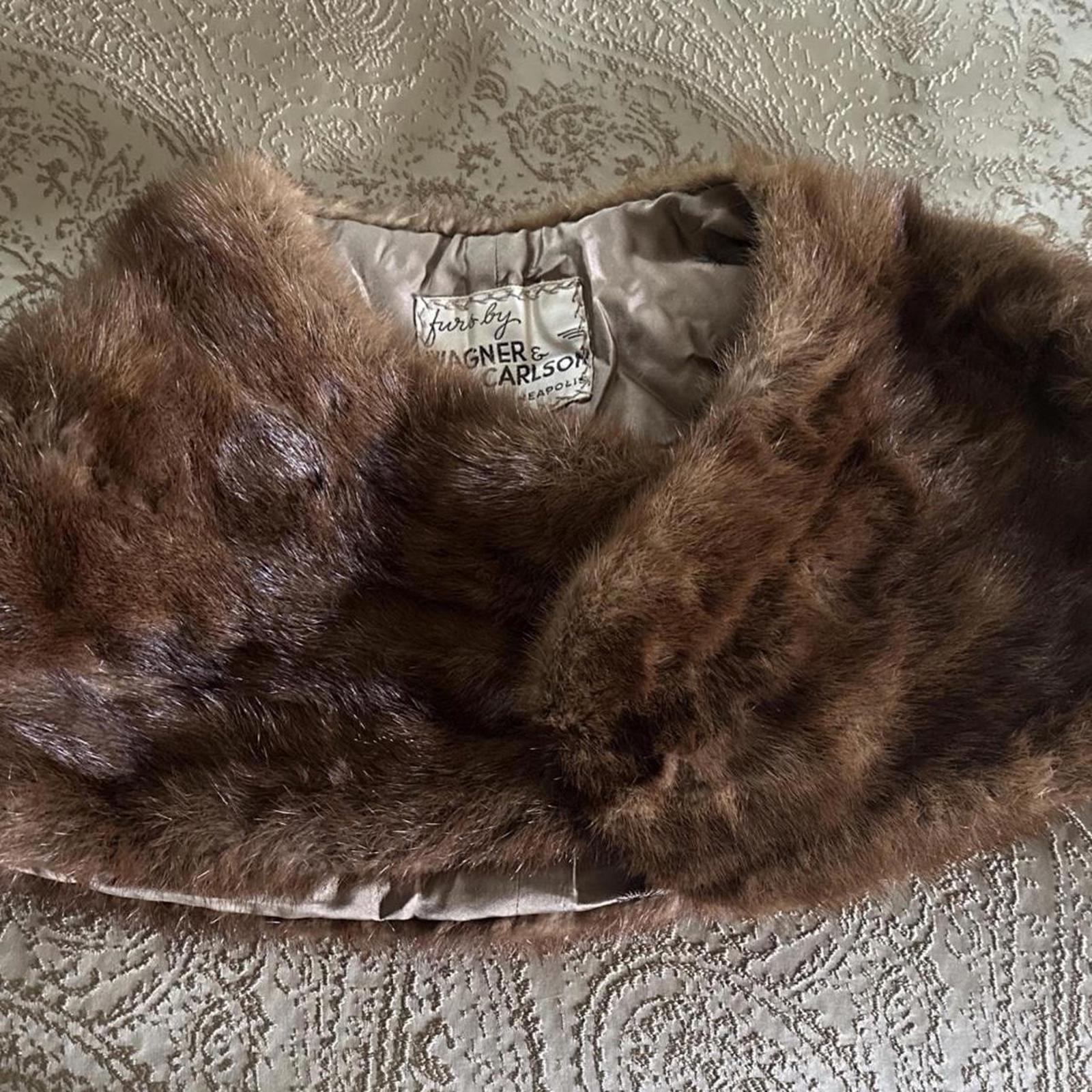 Women's Brown Scarf-wrap