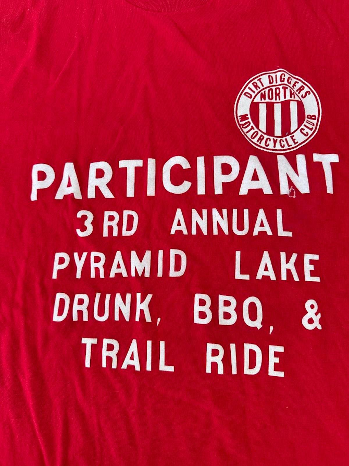 Vintage Pyramid Lake Trail Ride Tee XL