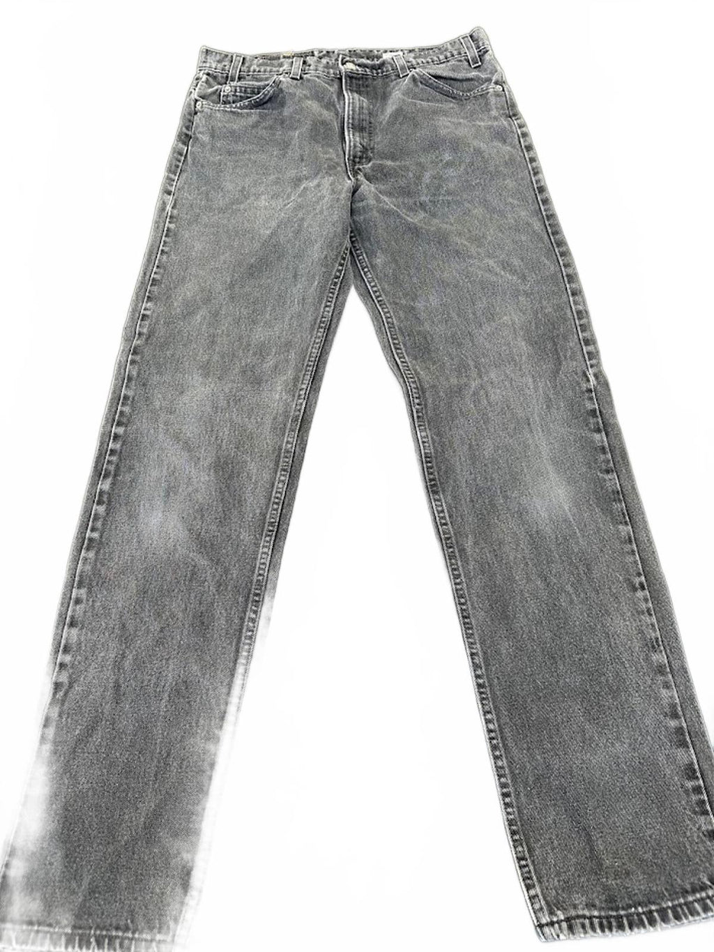 Levi’s 505 Black Jeans 36x33.5 Faded Wash