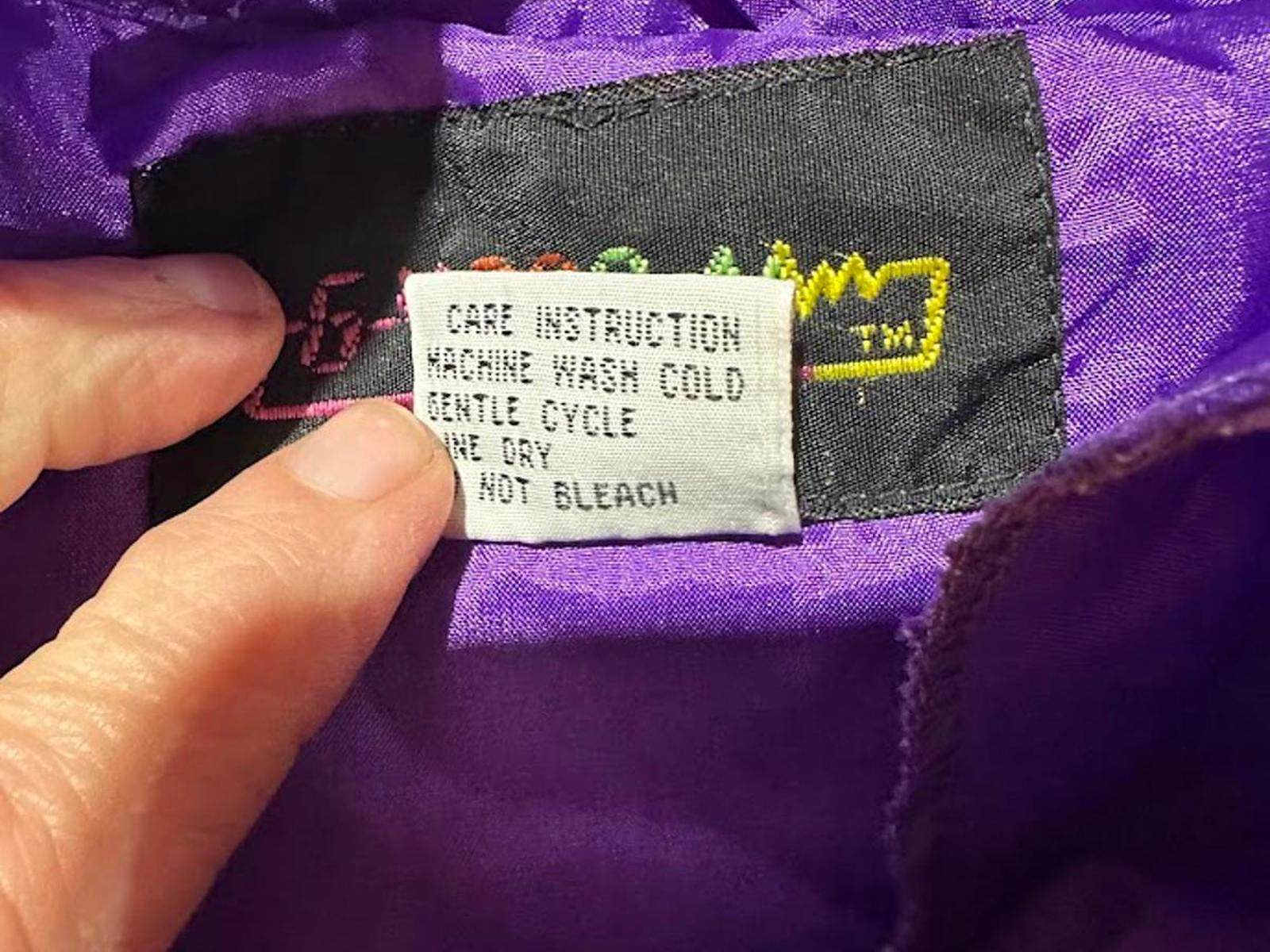 Vintage Electric Purple Windbreaker L