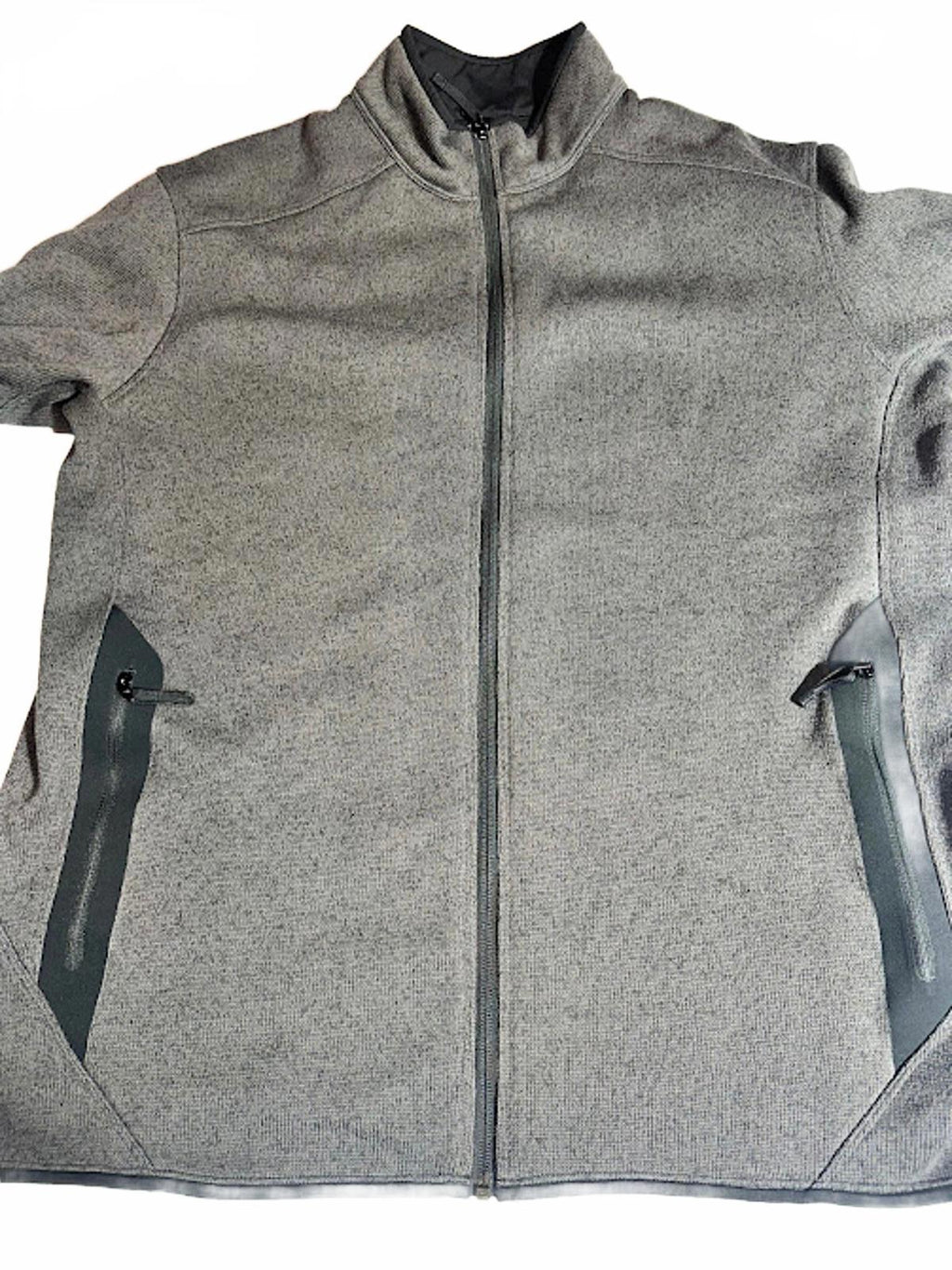 Arc’teryx Men’s Gray Fleece Zip Jacket XL
