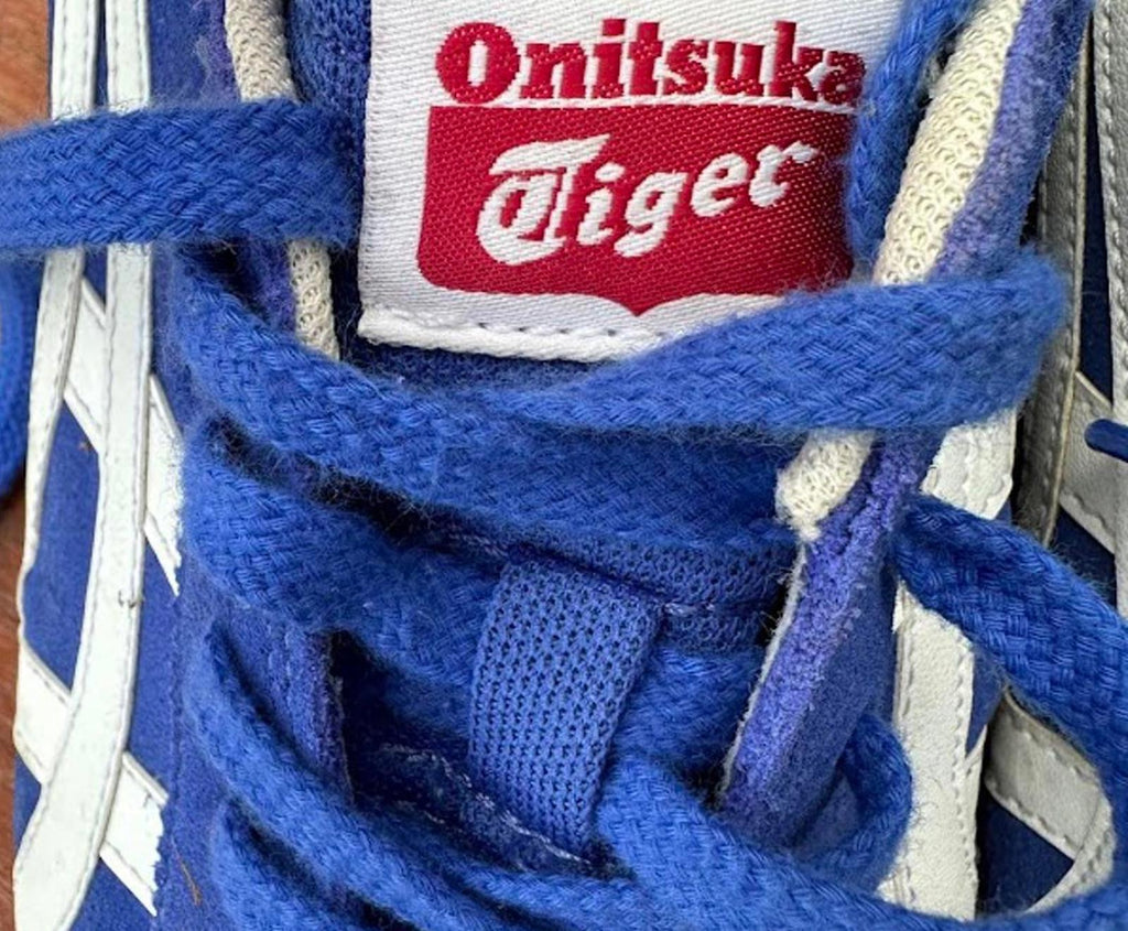 Onitsuka Tiger Blue Suede Sneakers US 9