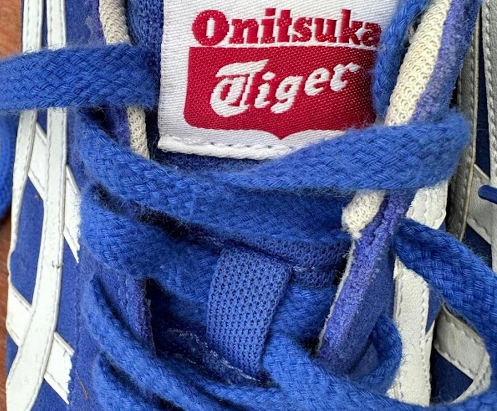 Onitsuka Tiger Blue Suede Sneakers US 9