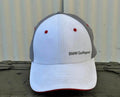 BMW Golfsport White Gray Adjustable Strap Hat