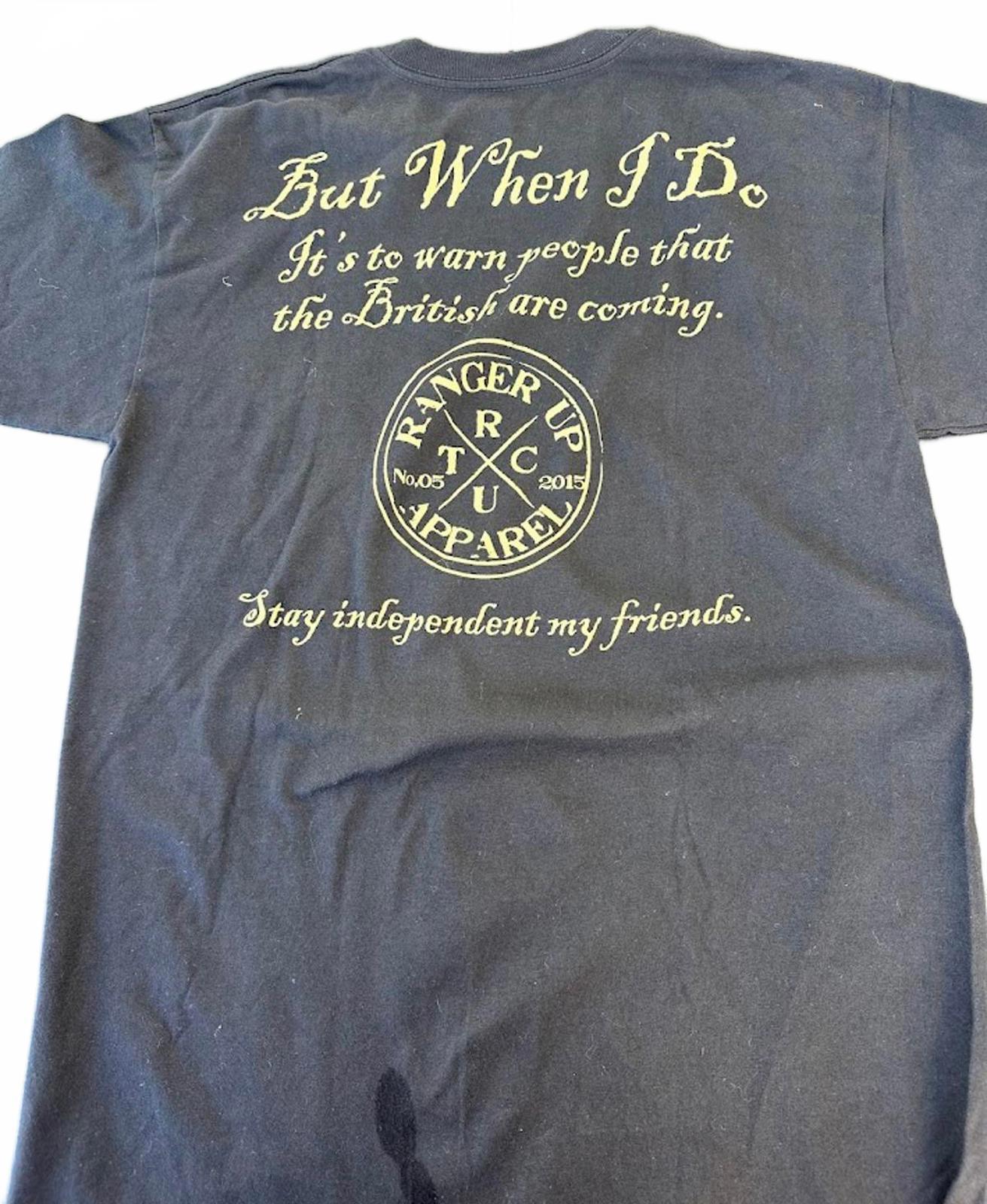 Ranger Up Paul Revere Graphic Tee M