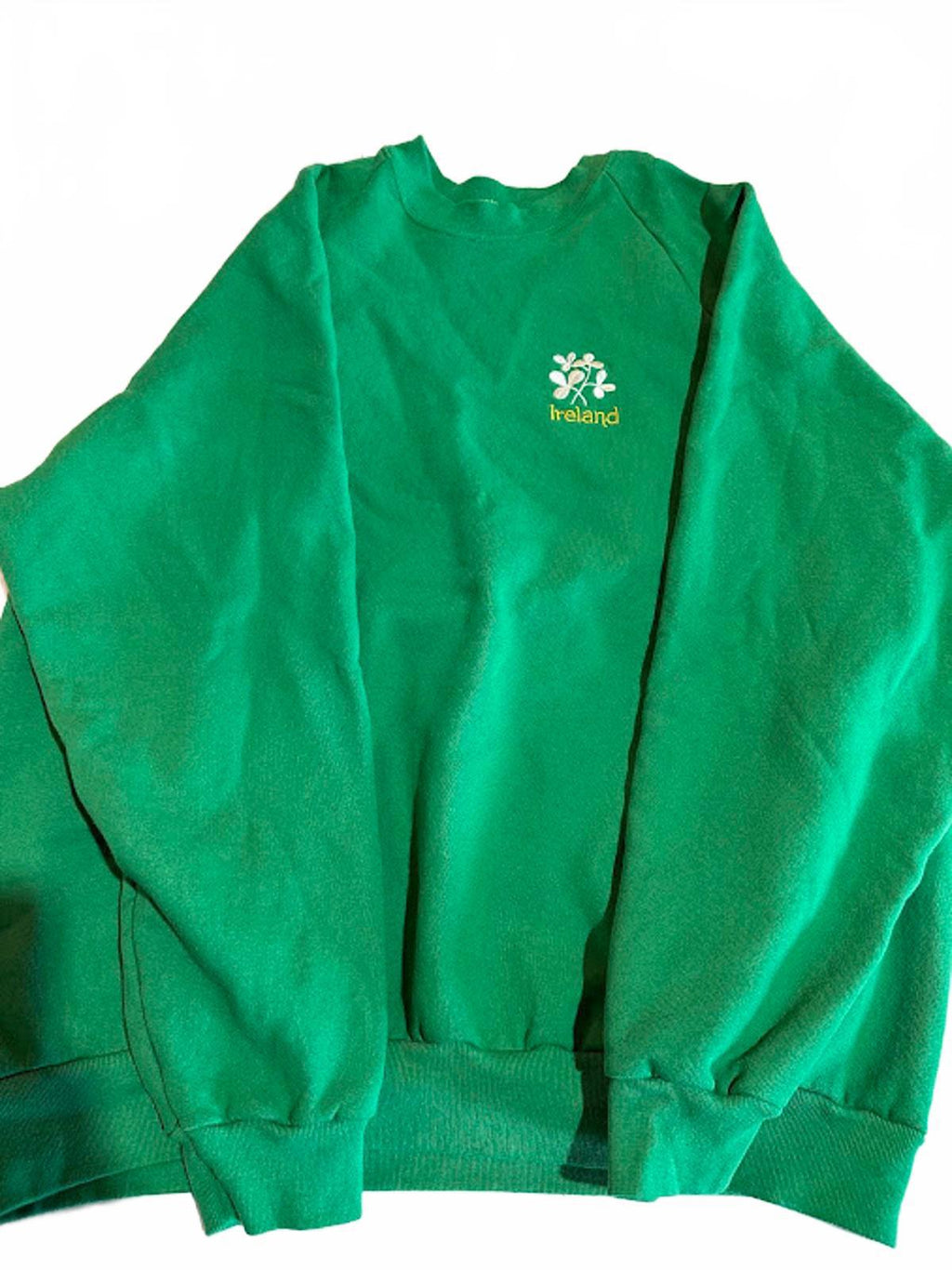 Vintage Ireland Embroidered Crewneck Sweatshirt XXL
