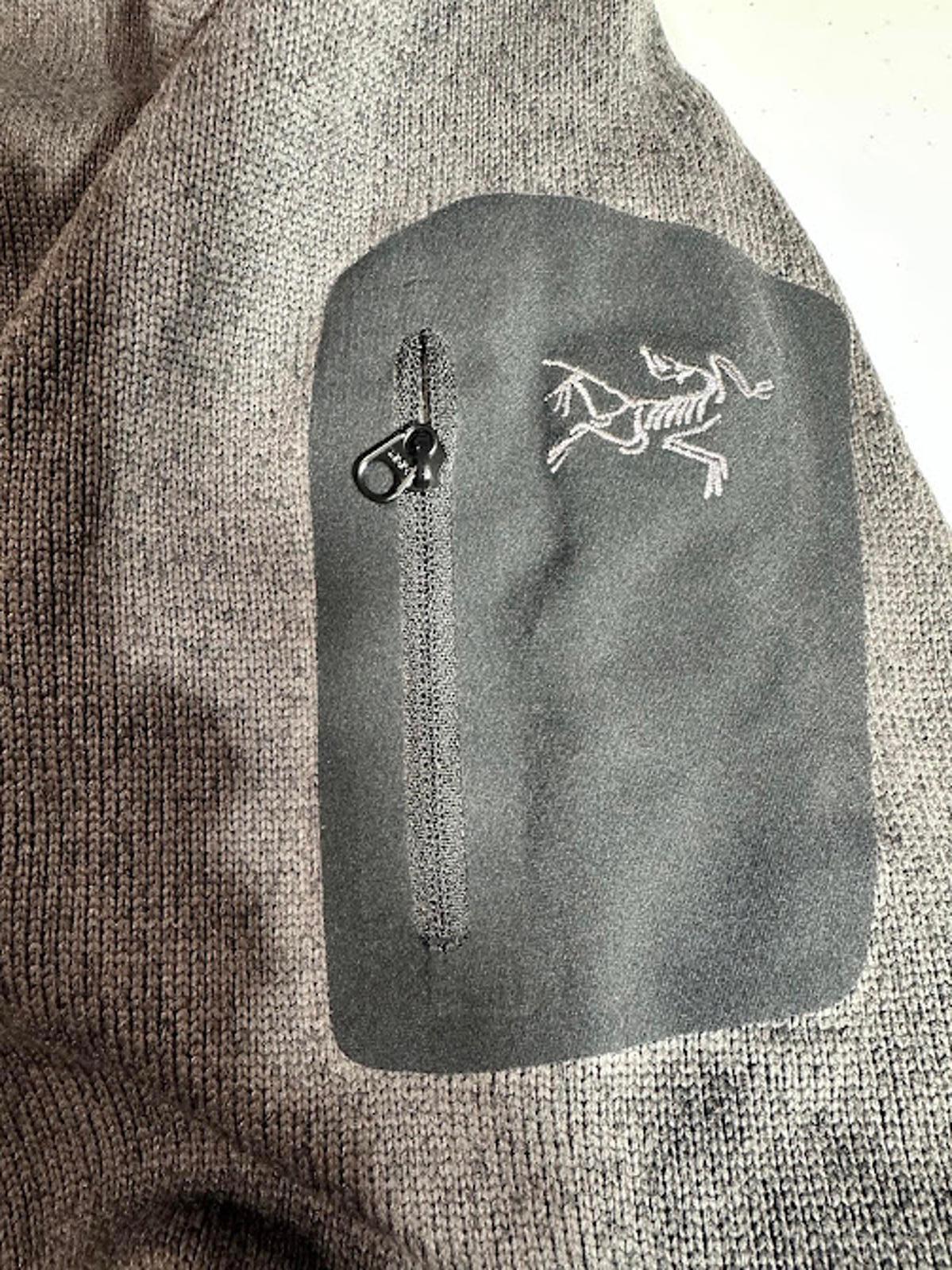 Arc’teryx Men’s Gray Fleece Zip Jacket XL