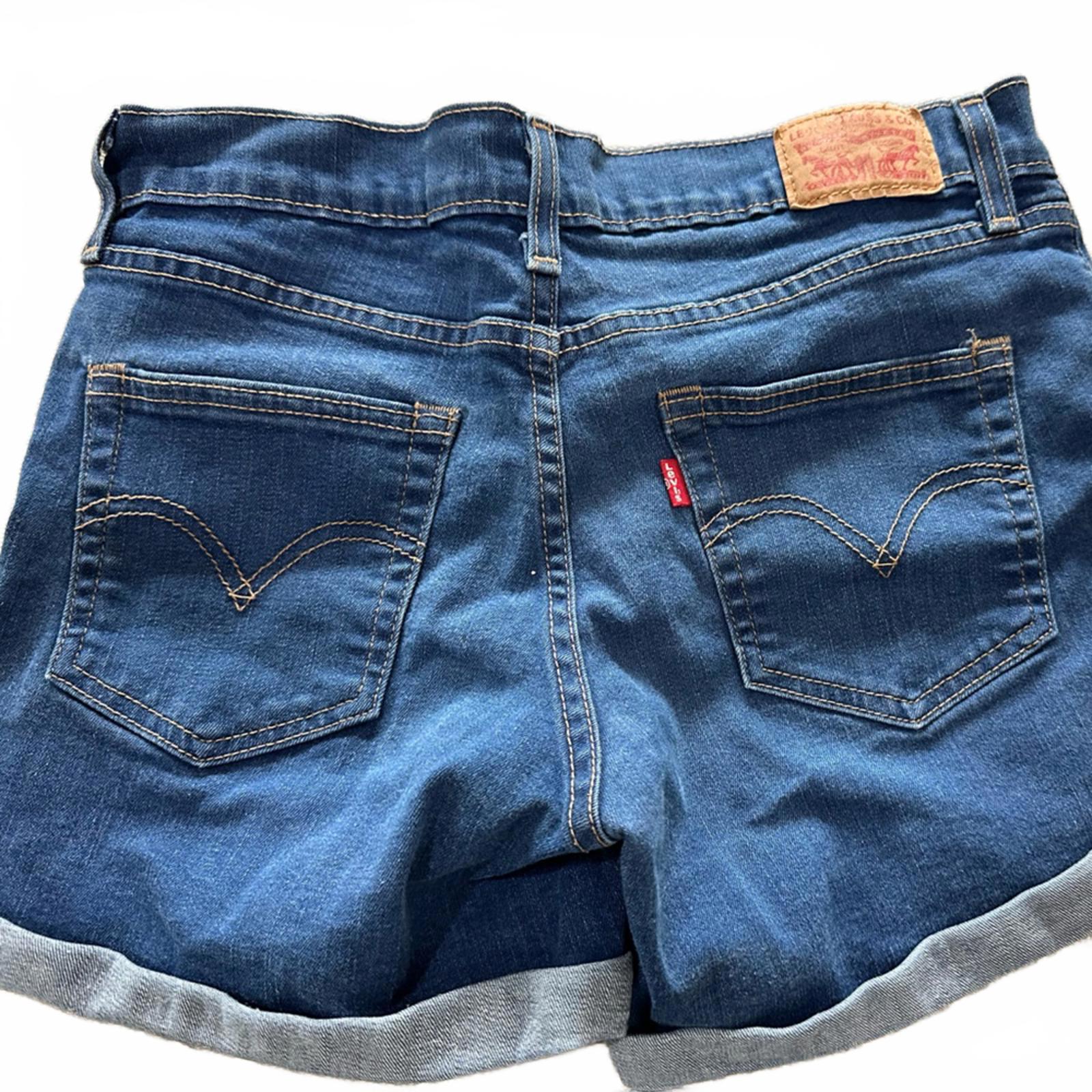 Levi’s 28 Denim Cutoff Shorts Rolled Hem