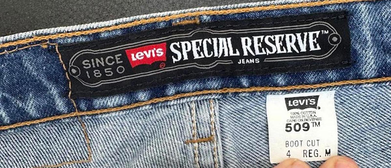 Levi’s 509 Special Reserve USA Boot Cut Jeans 4