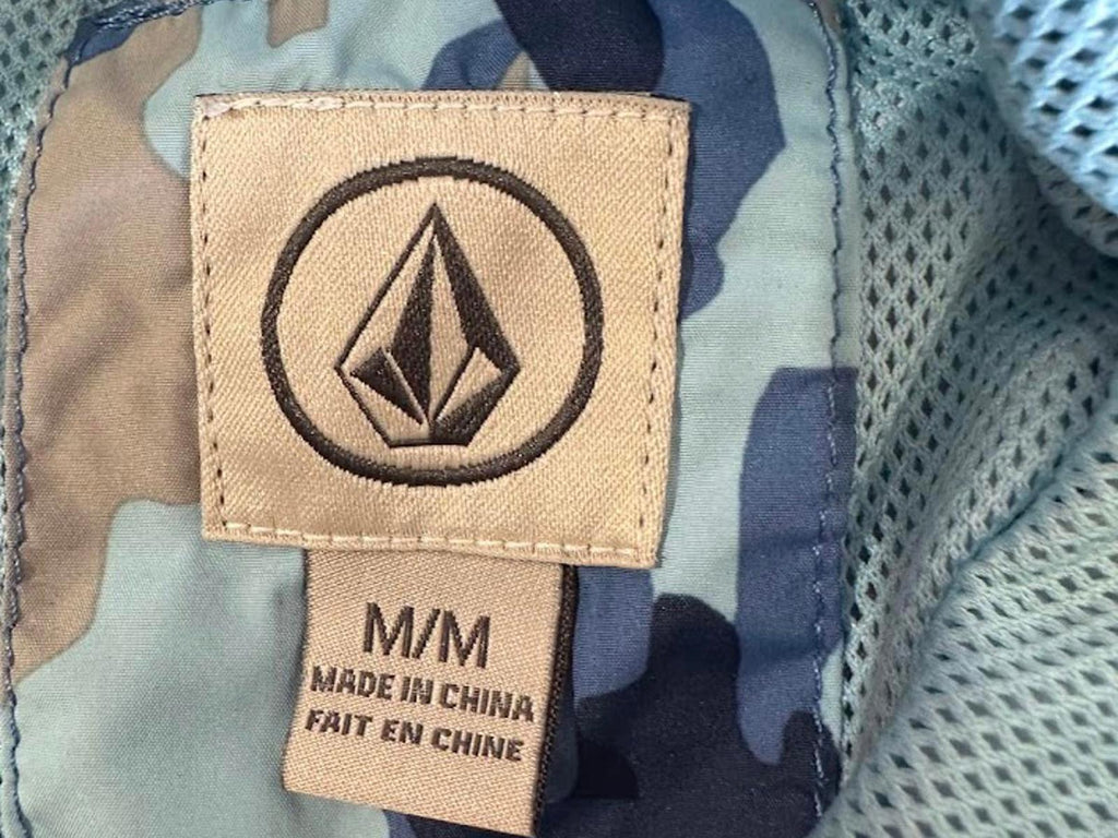 Volcom Forwarder Camo Hooded Jacket Medium