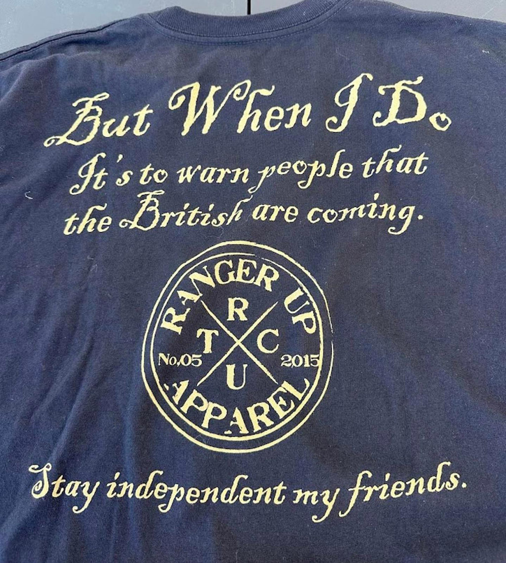 Ranger Up Paul Revere Graphic Tee M